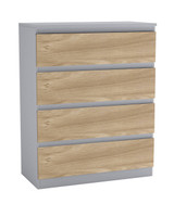 Modern Chest Of 4 Drawers Bedroom Storage