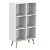 6-Cube Shelving Unit With Legs