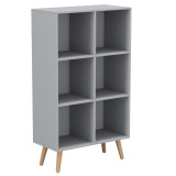 6-Cube Shelving Unit With Legs