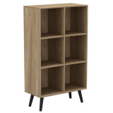 6-Cube Shelving Unit With Legs