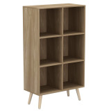 6-Cube Shelving Unit With Legs