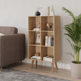 6-Cube Shelving Unit With Legs
