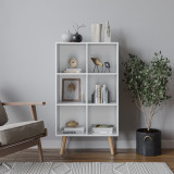 6-Cube Shelving Unit With Legs