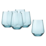 Pasabahce Allegra Coloured Glasses Set 470ml Highball x6 7 425ml Tumbler x6