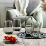 Pasabahce Allegra Coloured Glasses Set 470ml Highball x6 7 425ml Tumbler x6