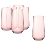 Pasabahce Allegra Coloured Glasses Set 470ml Highball x6 7 425ml Tumbler x6