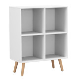 4-Cube Shelving Unit With Legs