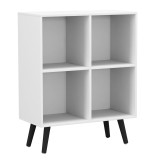 4-Cube Shelving Unit With Legs