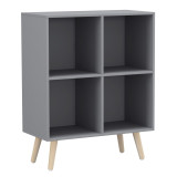 4-Cube Shelving Unit With Legs