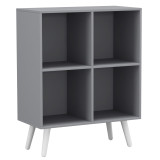 4-Cube Shelving Unit With Legs