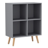 4-Cube Shelving Unit With Legs