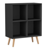 4-Cube Shelving Unit With Legs