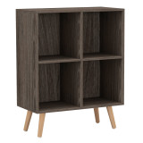 4-Cube Shelving Unit With Legs
