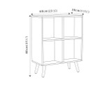 4-Cube Shelving Unit With Legs