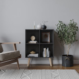 4-Cube Shelving Unit With Legs