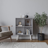 4-Cube Shelving Unit With Legs