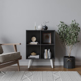 4-Cube Shelving Unit With Legs