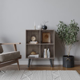 4-Cube Shelving Unit With Legs