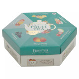 Hexagon Tea Box with 60 Fruit-Flavored Tea Bag Sachets