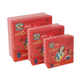 3-Pc Stackable Storage Box Set – Vintage Lidded Gift Boxes 3-Pc Stackable Storage Box Set – Vintage Lidded Gift Boxes