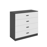Modern 4 Drawer Chest