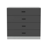 Modern 4 Drawer Chest