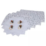12-Piece Christmas Placemat & Napkin Ring Set