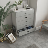 5 Drawer Wooden Bedroom Chest