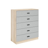 5 Drawer Wooden Bedroom Chest