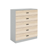 5 Drawer Wooden Bedroom Chest