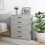 5 Drawer Wooden Bedroom Chest