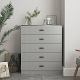 5 Drawer Wooden Bedroom Chest