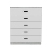 5 Drawer Wooden Bedroom Chest