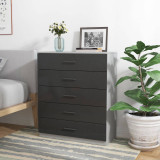 5 Drawer Wooden Bedroom Chest