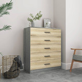 5 Drawer Wooden Bedroom Chest