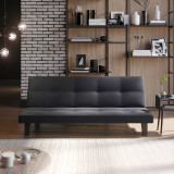 3-Seater Upholstered Sofa Bed Multi-Functional - 68x164x85cm