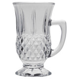 155ml Pasabahce Handled Glass Mugs Tea Coffee - Set of 6