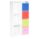 7 Cube Wooden Bookcase Shelving Display Storage