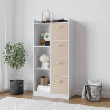 7 Cube Wooden Bookcase Shelving Display Storage