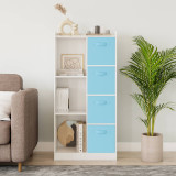 7 Cube Wooden Bookcase Shelving Display Storage