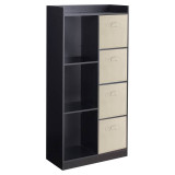 7 Cube Wooden Bookcase Shelving Display Storage