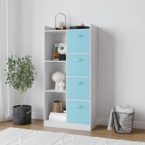 7 Cube Wooden Bookcase Shelving Display Storage