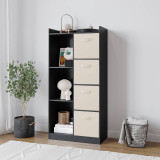 7 Cube Wooden Bookcase Shelving Display Storage
