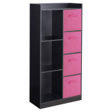 7 Cube Wooden Bookcase Shelving Display Storage