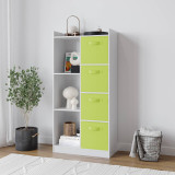 7 Cube Wooden Bookcase Shelving Display Storage