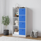 7 Cube Wooden Bookcase Shelving Display Storage