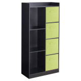 7 Cube Wooden Bookcase Shelving Display Storage