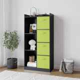 7 Cube Wooden Bookcase Shelving Display Storage