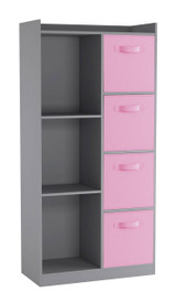7 Cube Wooden Bookcase Shelving Display Storage