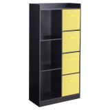 7 Cube Wooden Bookcase Shelving Display Storage